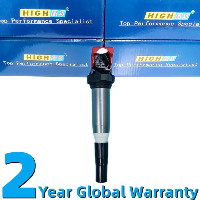 6 Performance ignition coils for BMW E46 E60 E82 E83 E84 E85 E90 E91 E92 coil pack 530i 535i 550i 650i 740i 750i 760i X5 X6 M5