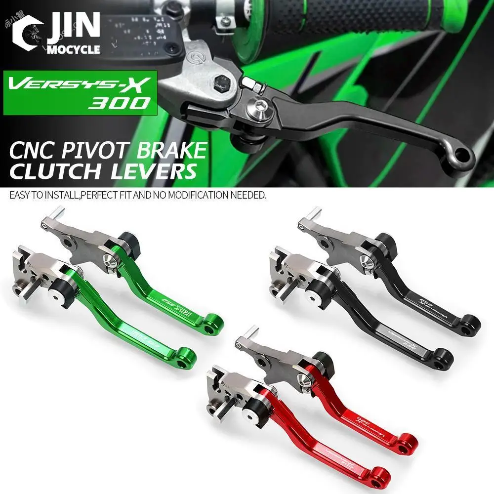 

Motocross Foldable Pivot DirtBike Brake Clutch Levers Handle Brakes Leverd For Kawasaki KLX250DTRACKER 1993 -2016 VERSYS-X250 17