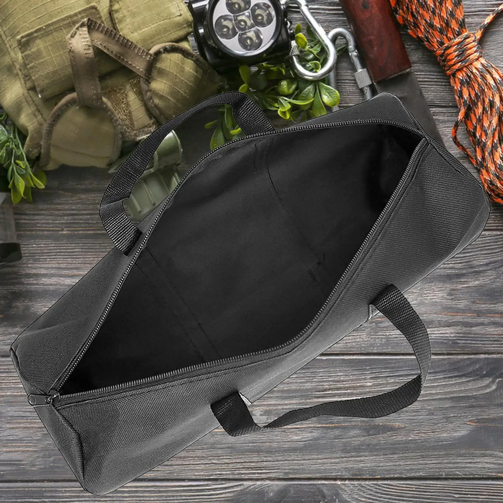 Tent Poles Storage Bag Oversize Organizer Bag for Hunting Trekking Survival