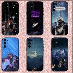 A-Acotar A Court of Mist and F-Fury Phone Case For Samsung S24,S21,S22,S23,S30,Ultra,S20,Plus,Fe,Lite,Note,10,9,5G Black Shell