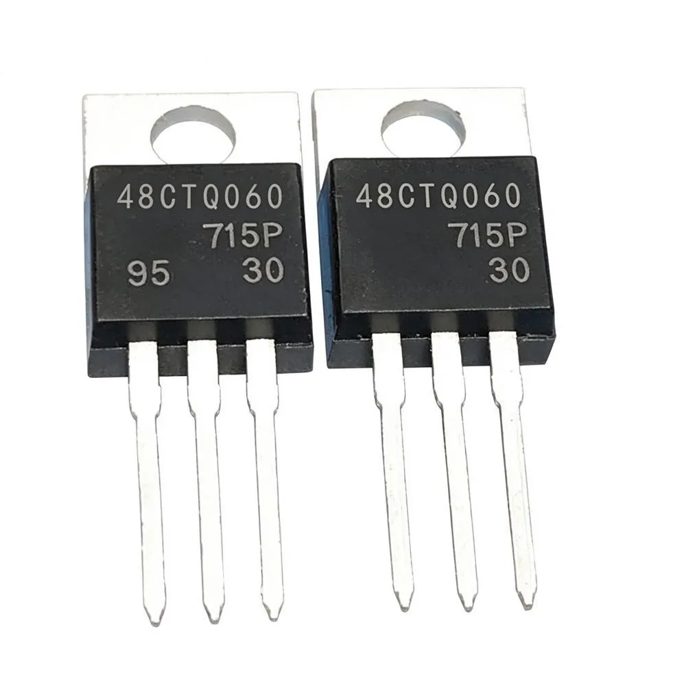 5PCS 48CTQ060 60V 40A MBR2060CT 20A/60V FQP4N60 4.4A 600V CS50N065 50A/65V NTP4813NLG 30V 40A TSV30120CG