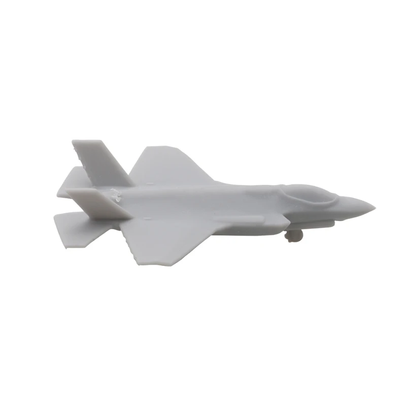 10 szt. 1/2000 700 400 w skali 350 miniaturowe F-35A Model samolotu do Stealth symulacji myśliwiec z zestaw do lądowania zabawkami