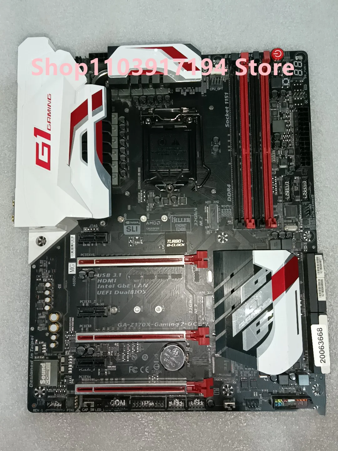 

GA-Z170X-GAMING7 GA Z170X Gaming7 OC Материнская плата