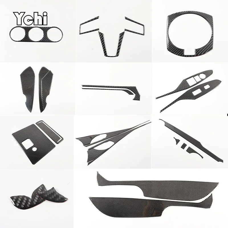 

Soft Carbon Fiber For Mazda MX-5 NC 2016-2023 Car Center Control Interior Sticker Car Modification Accessories