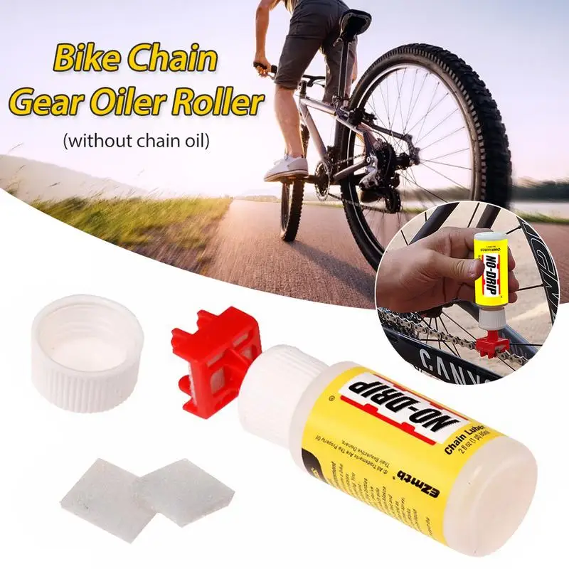 1pcs Bikes Chain Gear Oiler Bikes Chain Lubricant Applicator Chain Gear Oiler Cleaner For Motorcycle Bicycle Chain Daily Care