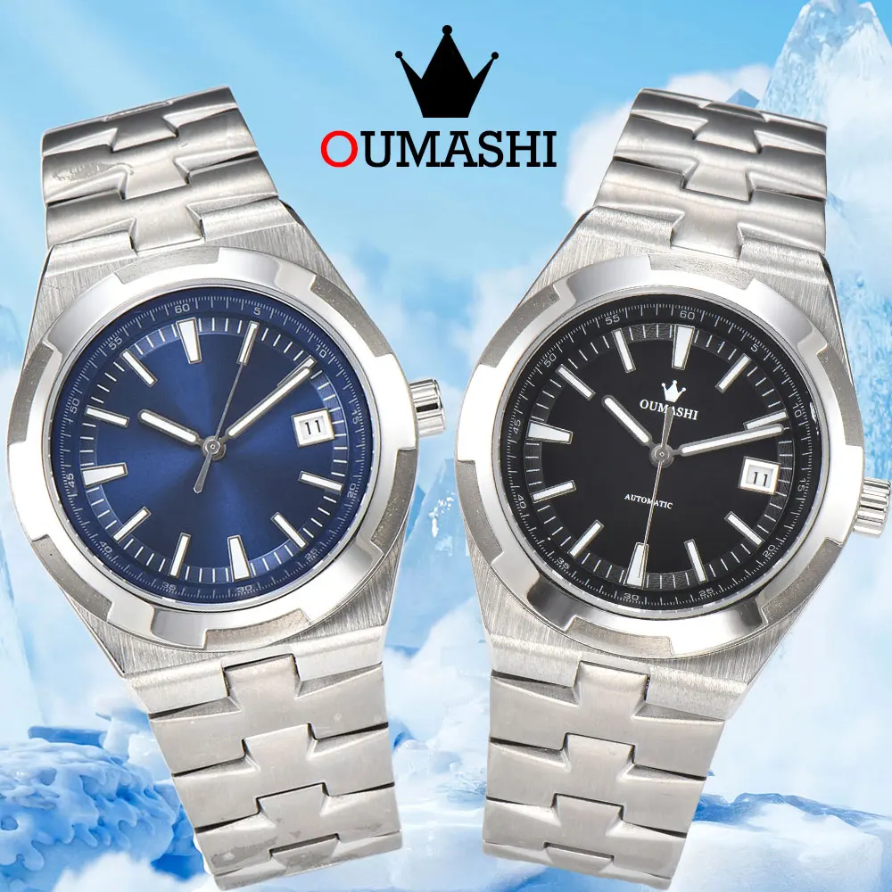 

OUMASHI Watch Sapphire Glass Luxury Watch Suitable for Miyota8215 Movement 41mm Men's Watch Stainless Steel Case