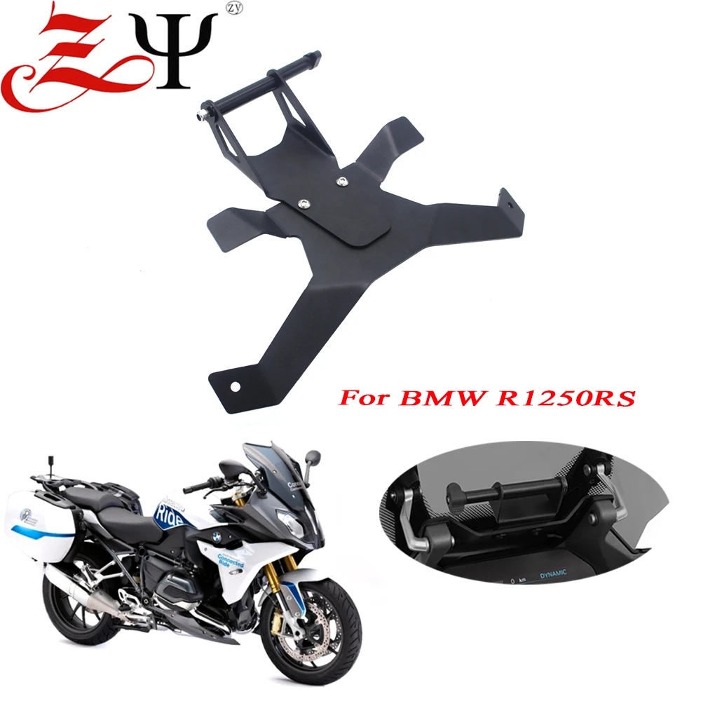 

Для BMW R1250RS R1200RS R1250 R1200 RS 20219-2021 GPS крепление для мотоцикла кронштейн для навигации телефона USB зарядное устройство держатель стенд