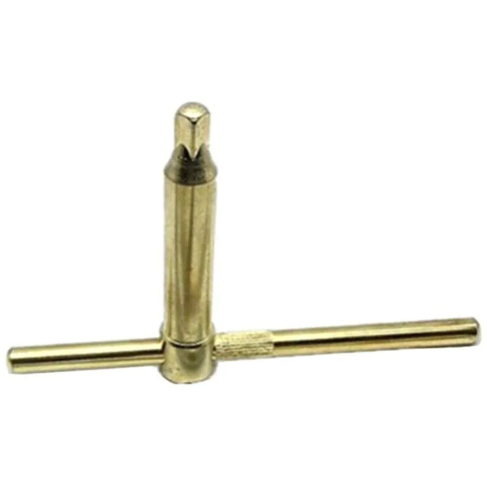 Precision Lathe Chuck Tools 10mm 12mm 14mm T shaped Handle Wrench Easy Durable 40CR Quenching Material