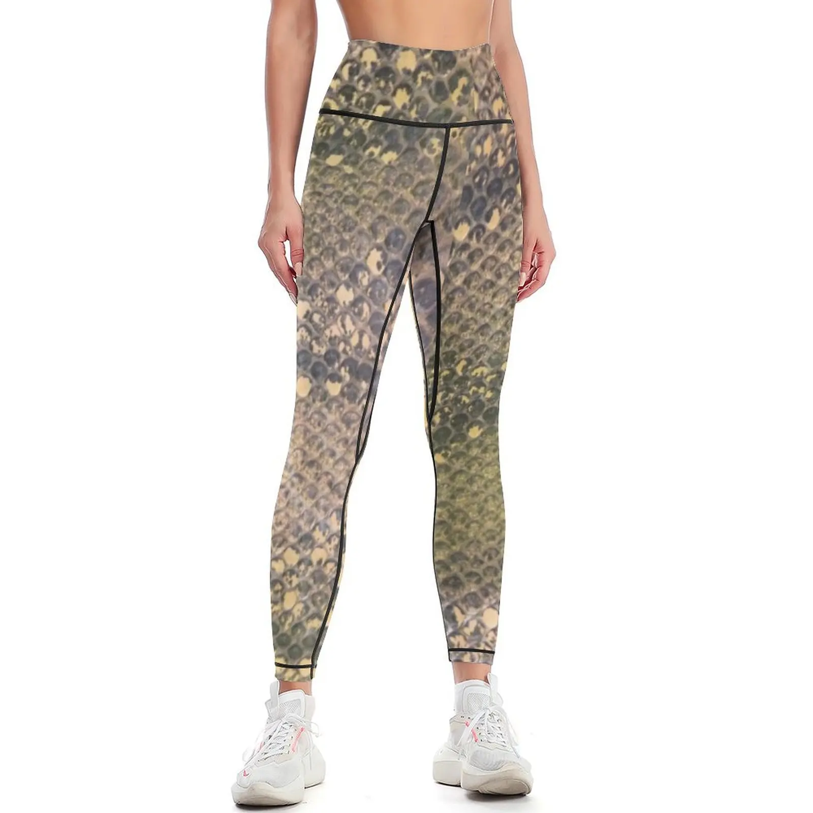 

Snakeskin Leggings sport set Training pants Womens Leggings