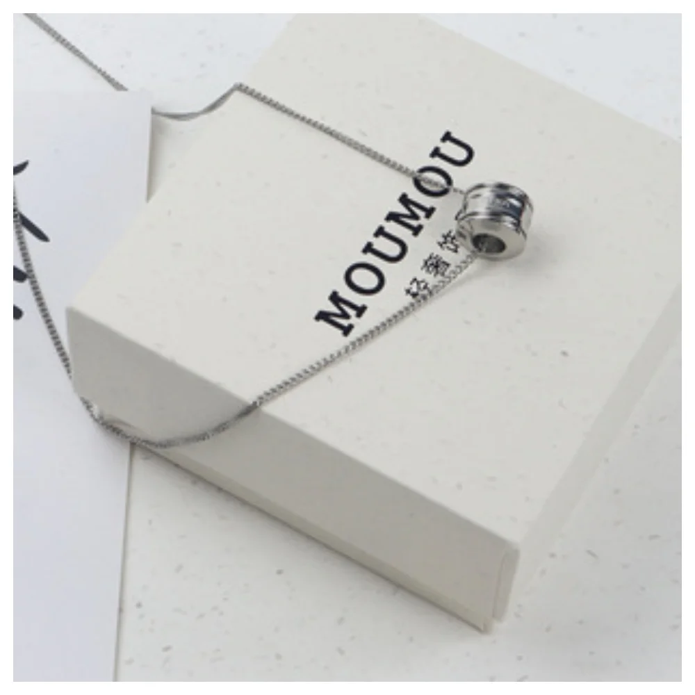 50pcs personalized debossed gold silver logo chic small jewerly drawer cardboard box Custom earrings necklace jewelry boxes