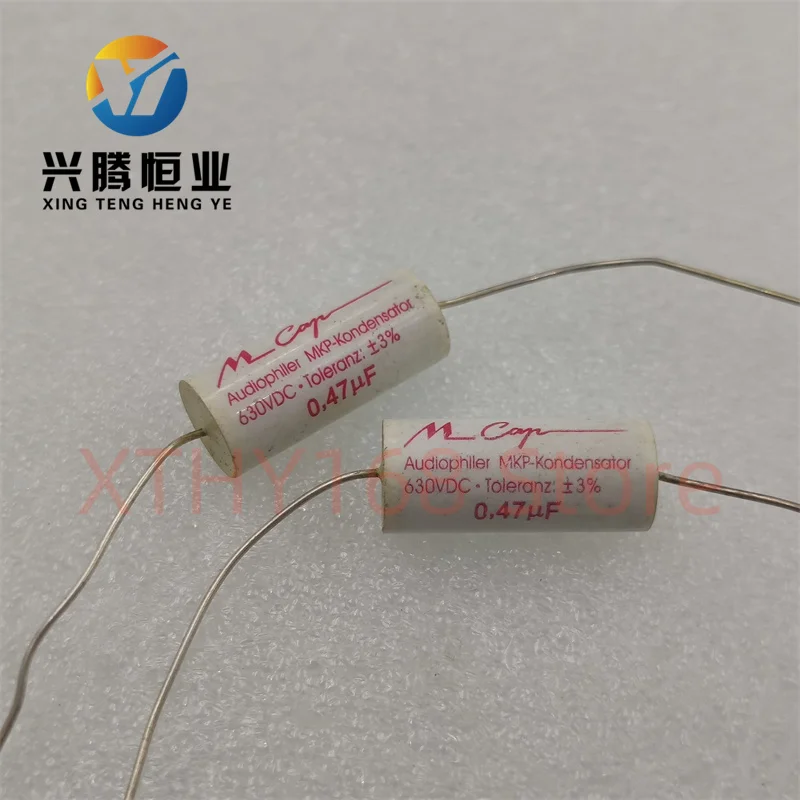 1 PCS Mundorf Mcap MKP 0,22 0,33 0,47 UF 630 V Capacitor de acoplamento de áudio