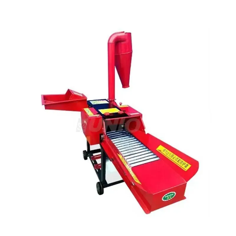 

High Efficiency Fodder Cutting Animal Cattle Feed Silage Machine Grass Chopper Chaff Cutter For Farm