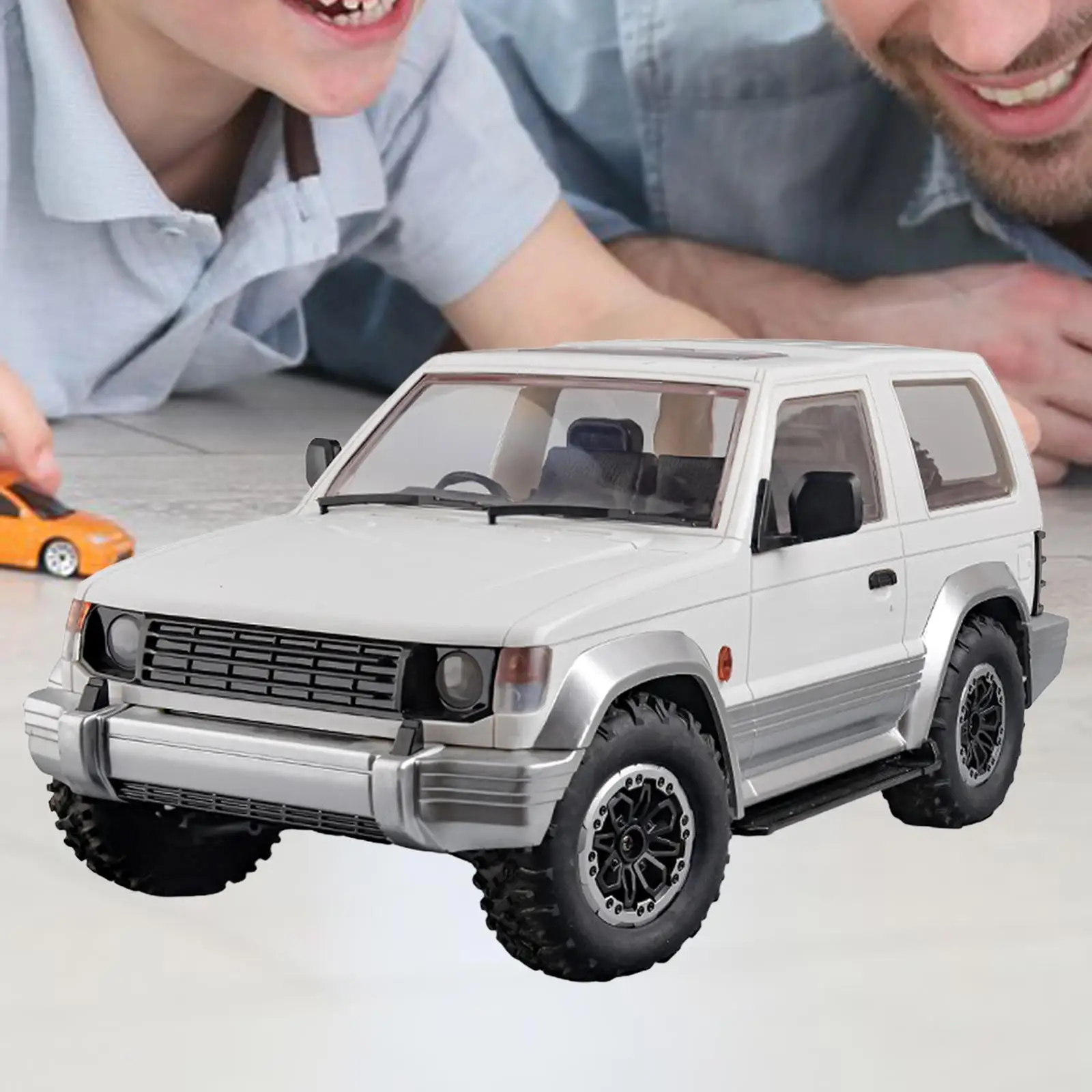 RC سيارة Ld1297 هواية نموذج قابلة للشحن معدن مقاوم للماء 1:14 مقياس RC سيارة محاكاة محرك السيارة الكلاسيكية لعبة السيارة الأعمار 14 + #1