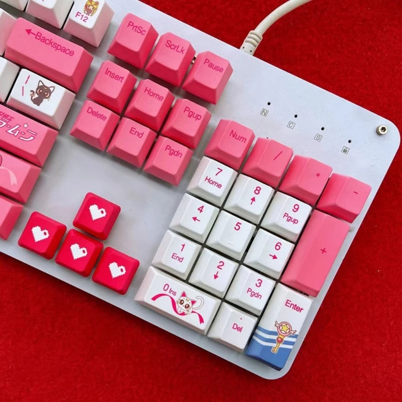 DIY لوحة المفاتيح PBT OEM الملف الشخصي Keycap ارتفاع Keycap للوحة المفاتيح الميكانيكية