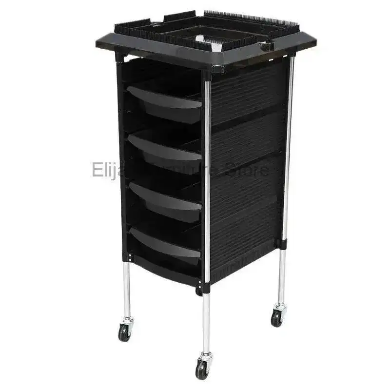 

Trolley Originality Japanese Shop Barber Storable Style Multifunctional Trolley Modern Nail Salon Furniture Skjuta En Vagn HBSC