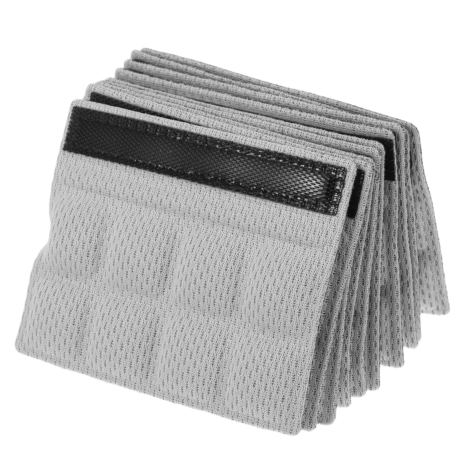 

10pcs Chin Pads Sweat-Absorbing Thickened Replacement Lining For Bicycle Motorbike Motorcycle Helmets Hard Hat
