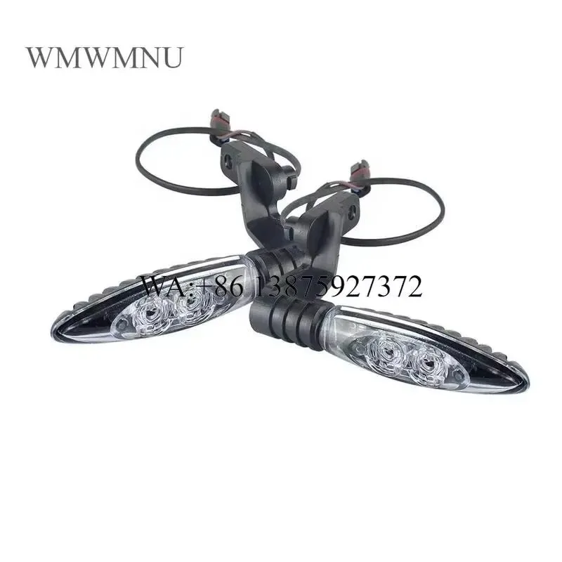 Wmwmnu Motorcycle Turn Signal Indicator Light Front Rear LED Lamp for S1000R R1200R Accessories Auxiliary Lamp