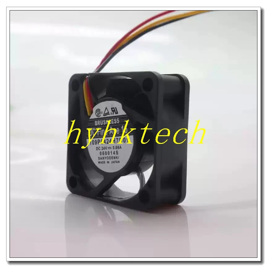 Original 109P0424H7D01 cooling fan with original connector, 100% tested before shipment