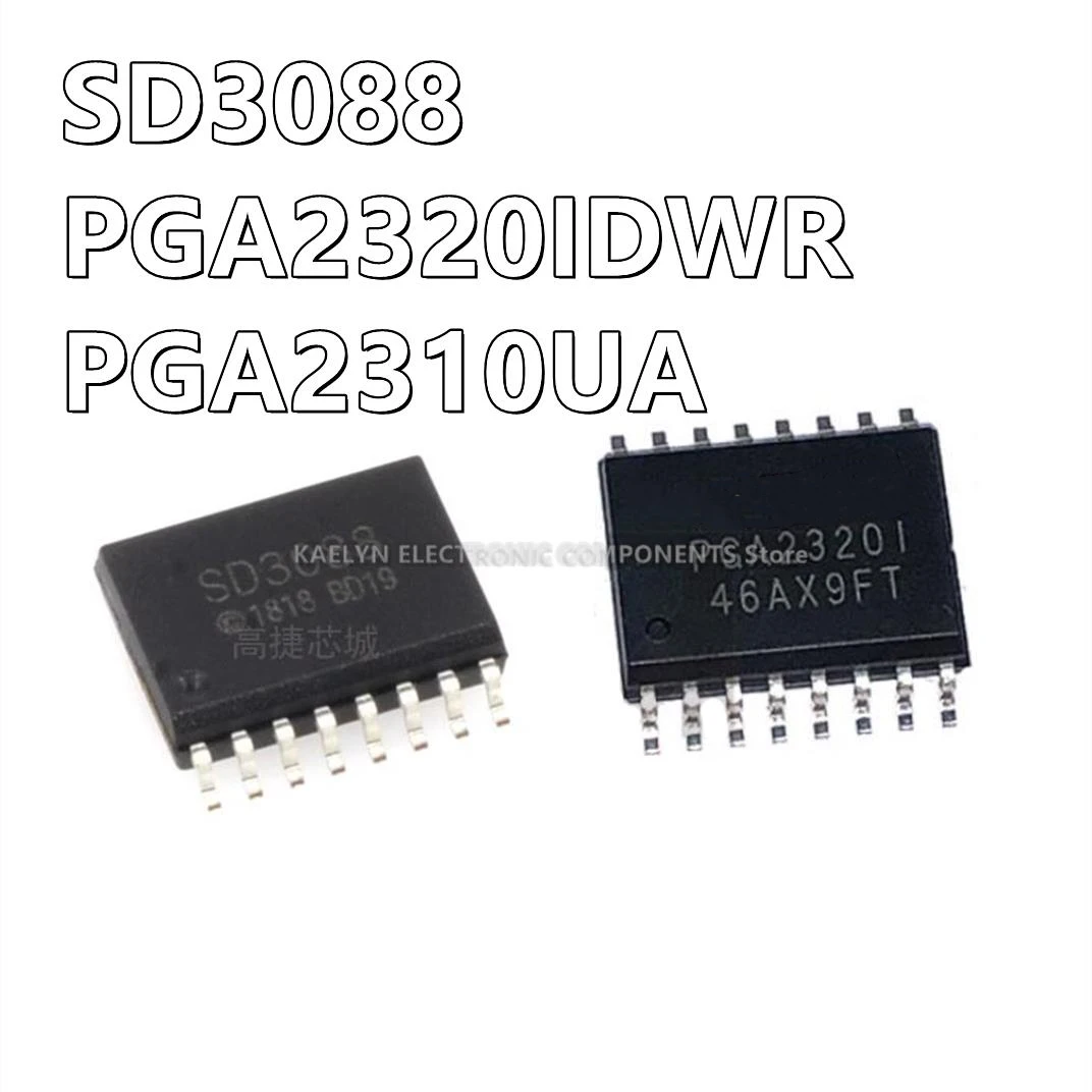 2-5Pcs/lot SD3088 PGA2320IDWR PGA2320IDW PGA2320I PGA23201 PGA2310 PGA2310UA SOP-16