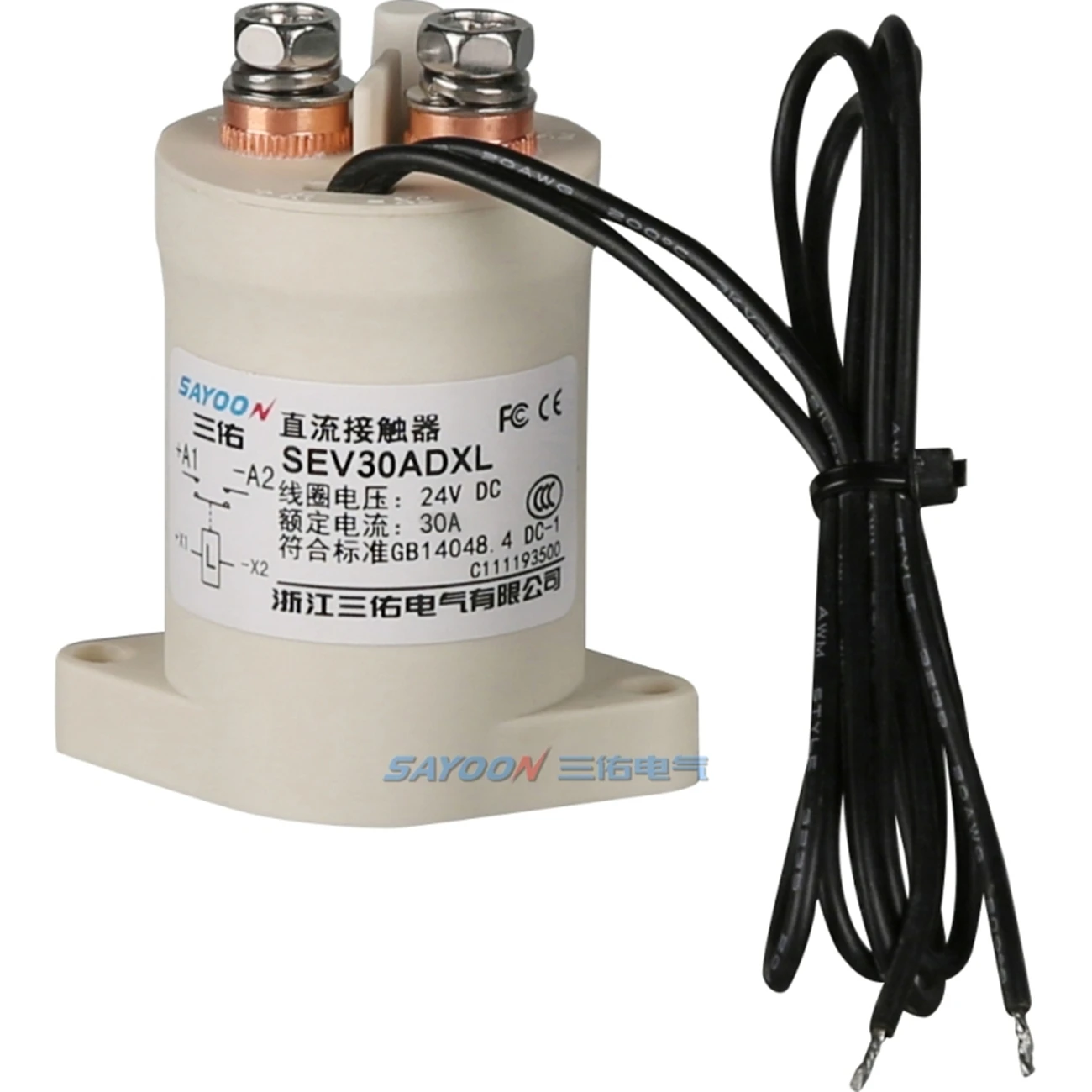 SEV30AD  SEV30BD 1000V 30A  high voltage HV  charging station DC Contactor  Direct current DC power electric relay