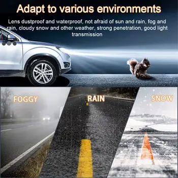 Vysoce výkonný Y7 30000LM Mini H4 projektor LED čočka H4 LED světlomety do auta Vylepšení autosvětla Světla pro dálková světla Y6 8 nejlepší prodej Mini projektor LED H4 Y6 - №8