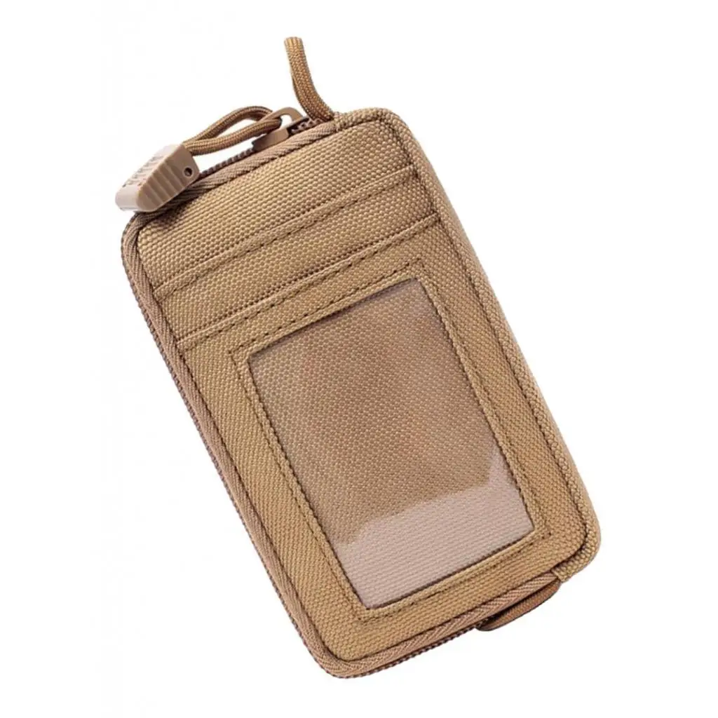 Multipurpose Camping Belt Purse Outdoor Waist with ID Window