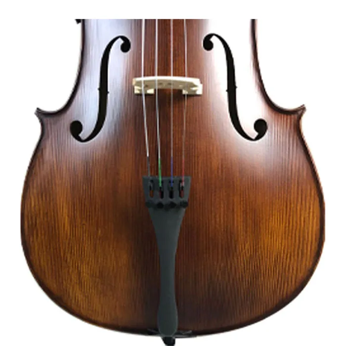 Natural Flame Maple 4/4 Full Size Professional Cello Musical Instrument for Practice and Performance