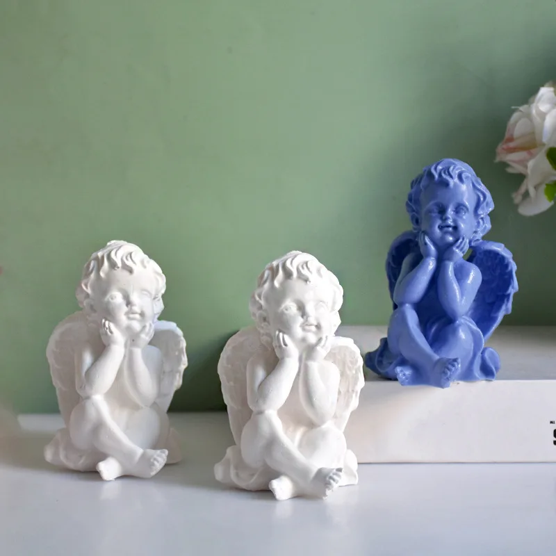 3DDIYSittingCuteAngelCandleSiliconeMoldWingsAngelResinGypsumSiliconeMoldHomeDecoration-AliExpress15