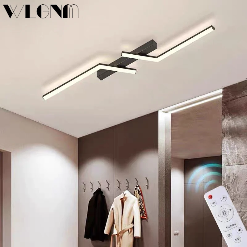 

Modern LED Ceiling Light Electrical Wiring Lamp Warm Light/Dimming For Bedroom Hallway Entryway Bar Indoor Illumination Fixtures