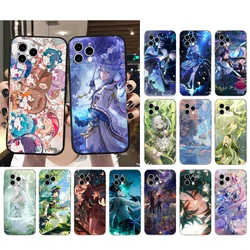 Genshin Impact Phone Case For iphone 16 15 14 Pro Max 16 15 14 13 12 Pro 15Plus iphone 11