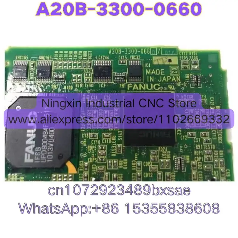 High-quality Goods Second-hand A20B-3300-0660 A20B 3300 0660 Axle Card Circuit Board Tested OK