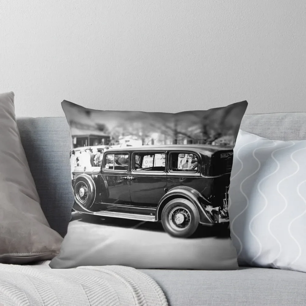 1934, Model 1102, Seven Passenger Sedan Throw Pillow Sofa Cushion Cover anime girl bed pillows pillow