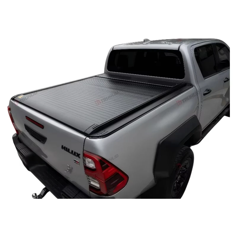 

Waterproof Aluminum Alloy Electric Roller Shutter Custom Fit for Hilux Pickup Truck Bed Cover Retractable Retract