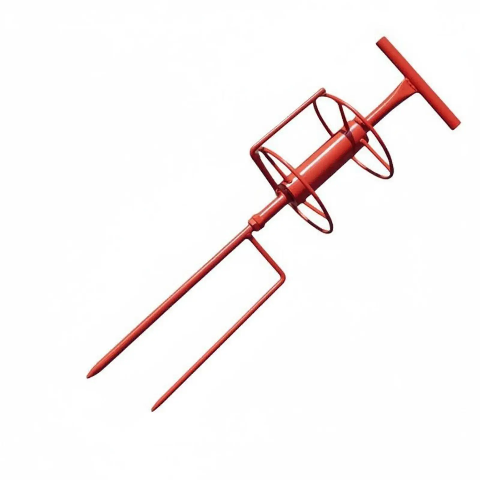 Double Prong Hose Guide Stake Stable Ground Anchor Irrigation Equipment for Crops and Orchards