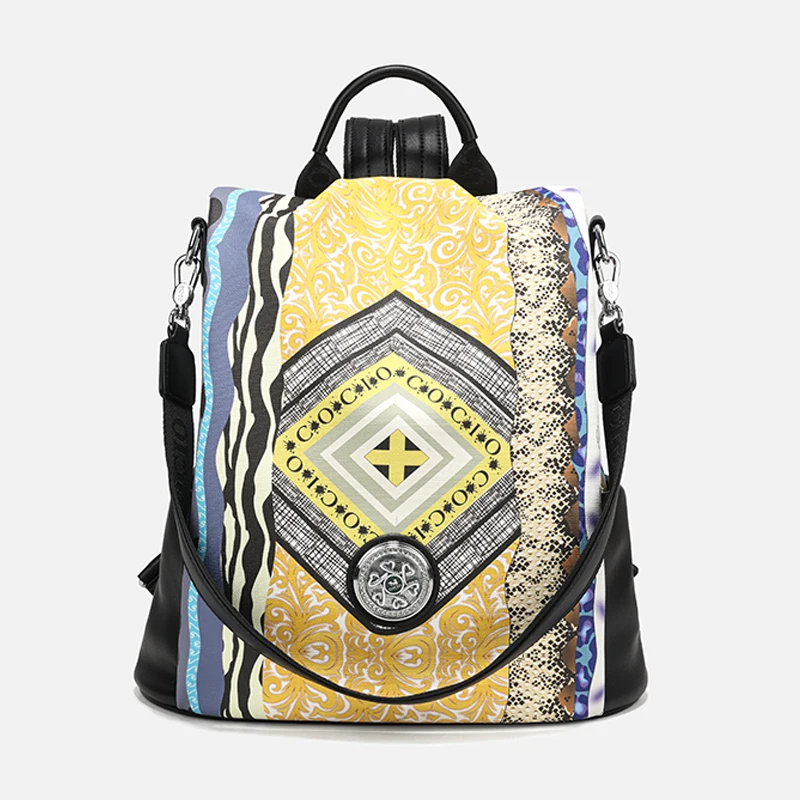 

Новый модный рюкзак в богемном стиле 2026 года, вместительная дорожная сумка для мужчин и женщин