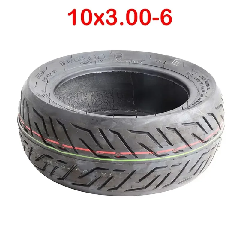 10x3.00-6 Electric Scooter Tubeless Vacuum Tire Modification 10-inch 10x3.0 CST Wear-Resistant Thickened Anti-Skid Vacuum Tire