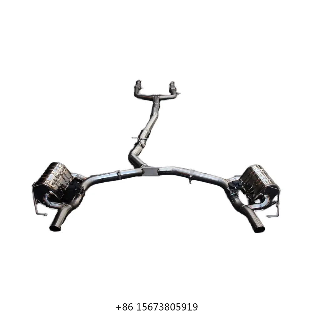 

Custom Catback Exhasut System for C43 3.0T 2019-2024 Racing Valved Pipes with Sound Control SystemCustomed