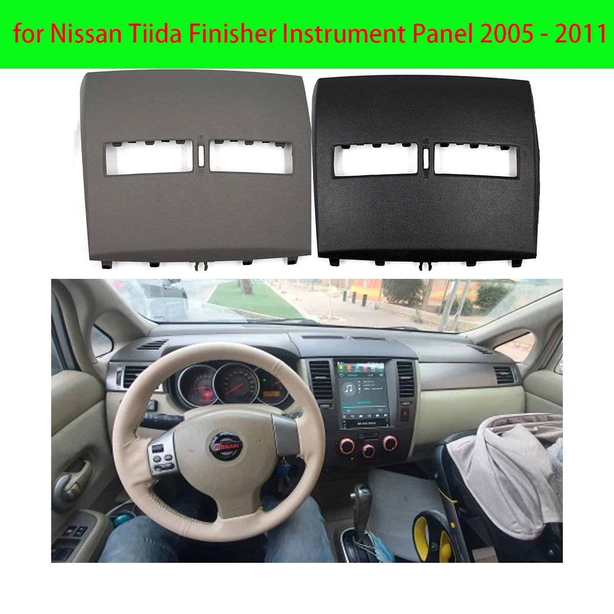 

Air Conditioning Outlet Cover for Nissan Tiida Finisher Instrument Panel 2005 - 2011