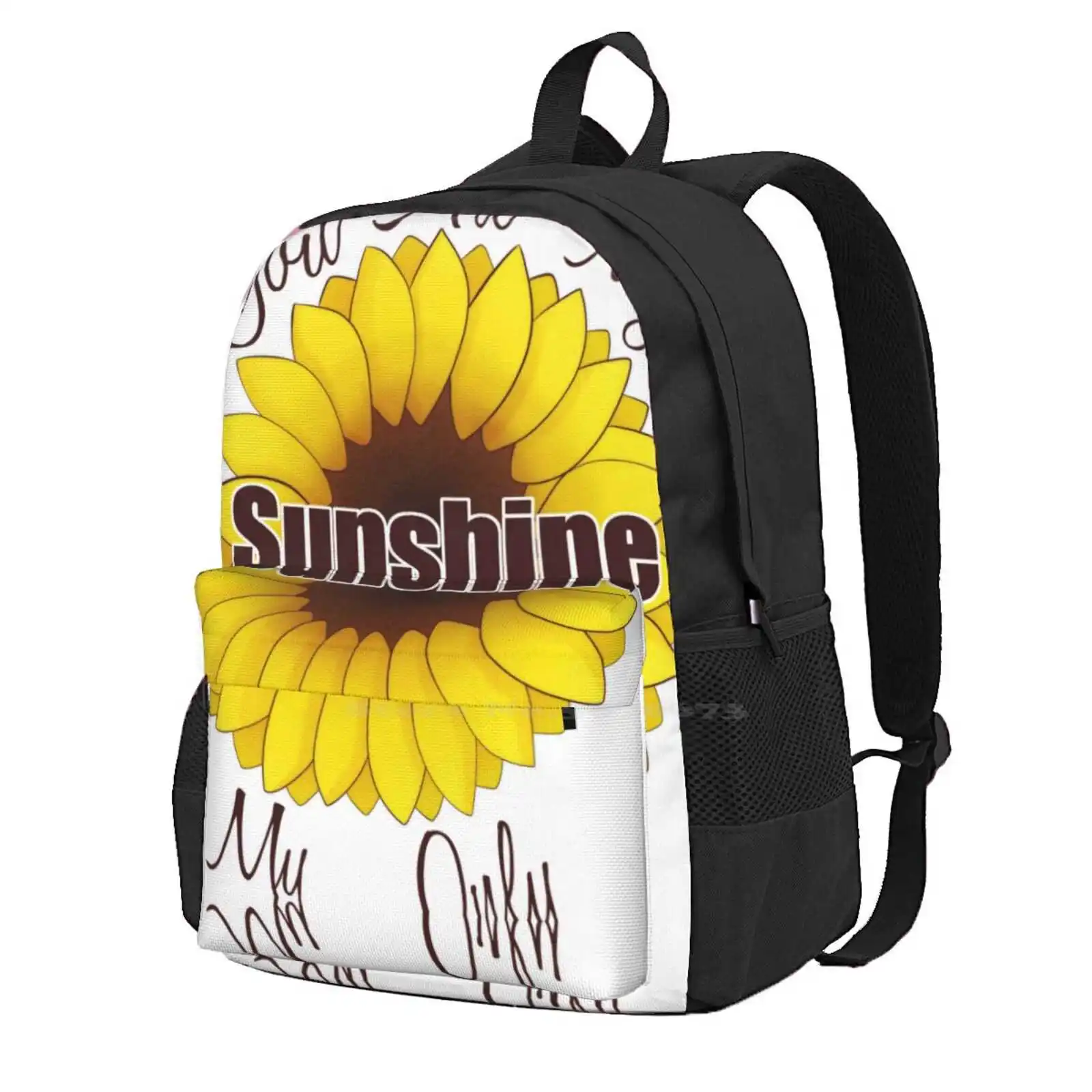 You Are My Sunshine Fashion Travel Laptop School Backpack Bag You Are My Sunshine My Only