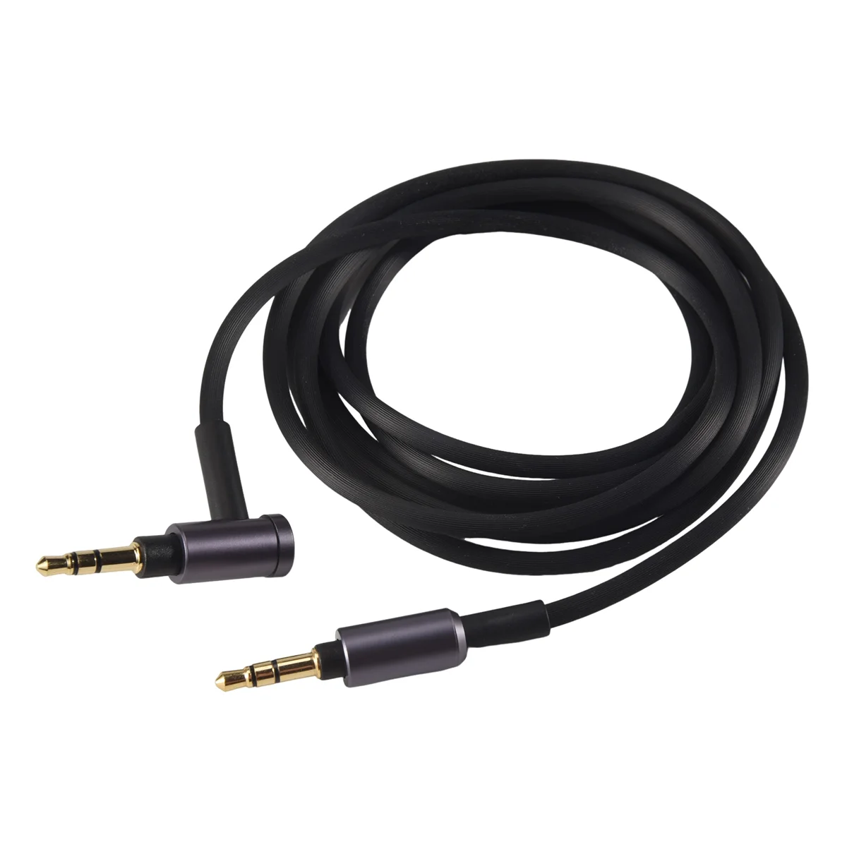 A02R For Sony WH-1000 XM2 XM3 XM4 H900N H800 Headphone 3.5mm Audio Cable, 1.5M/4.9Ft Long (Black Without Microphone)