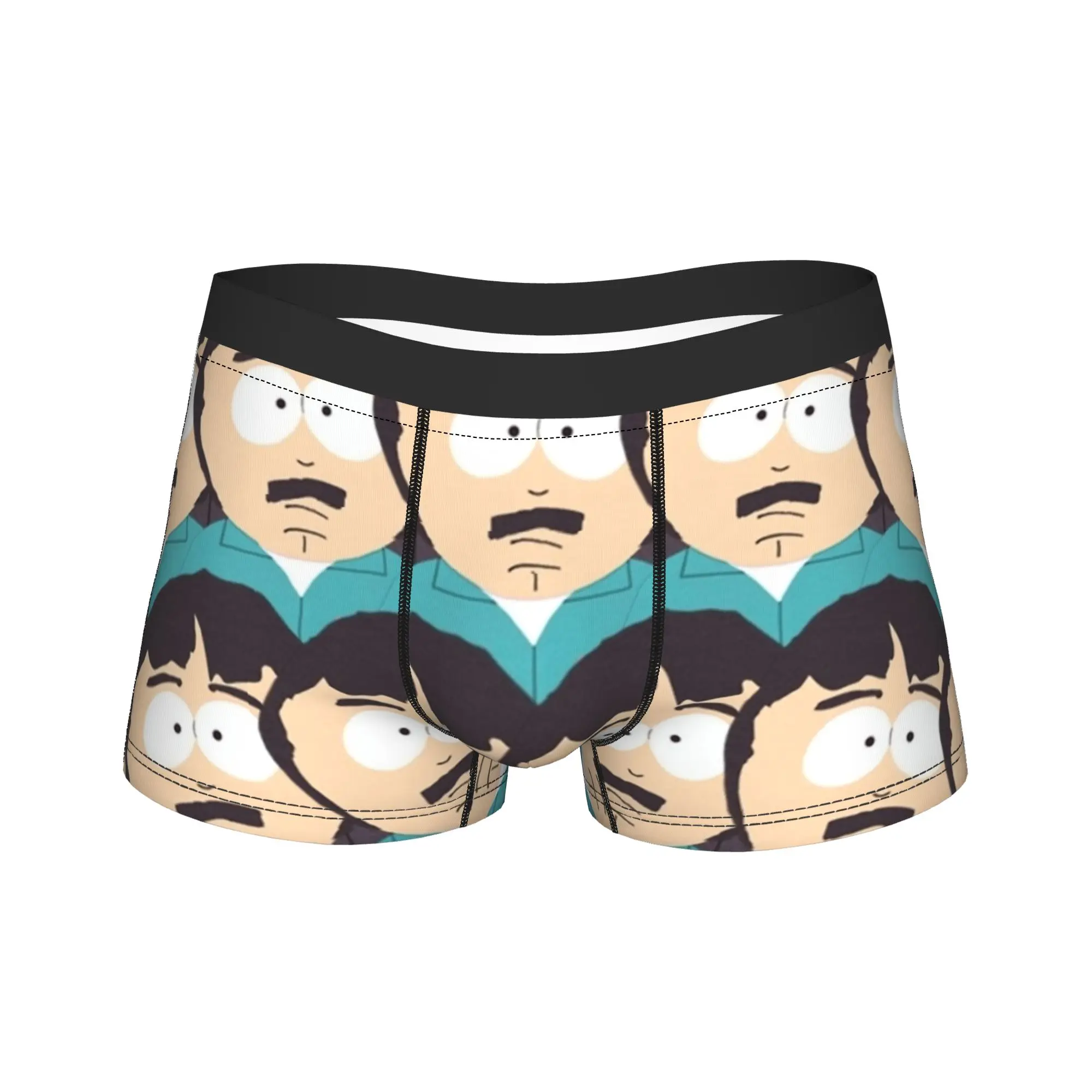 

Man Randy Marsh Long Underwear South-Parks Cartoon Humor Boxer Briefs Shorts Panties Male Polyester Underpants M-XXL
