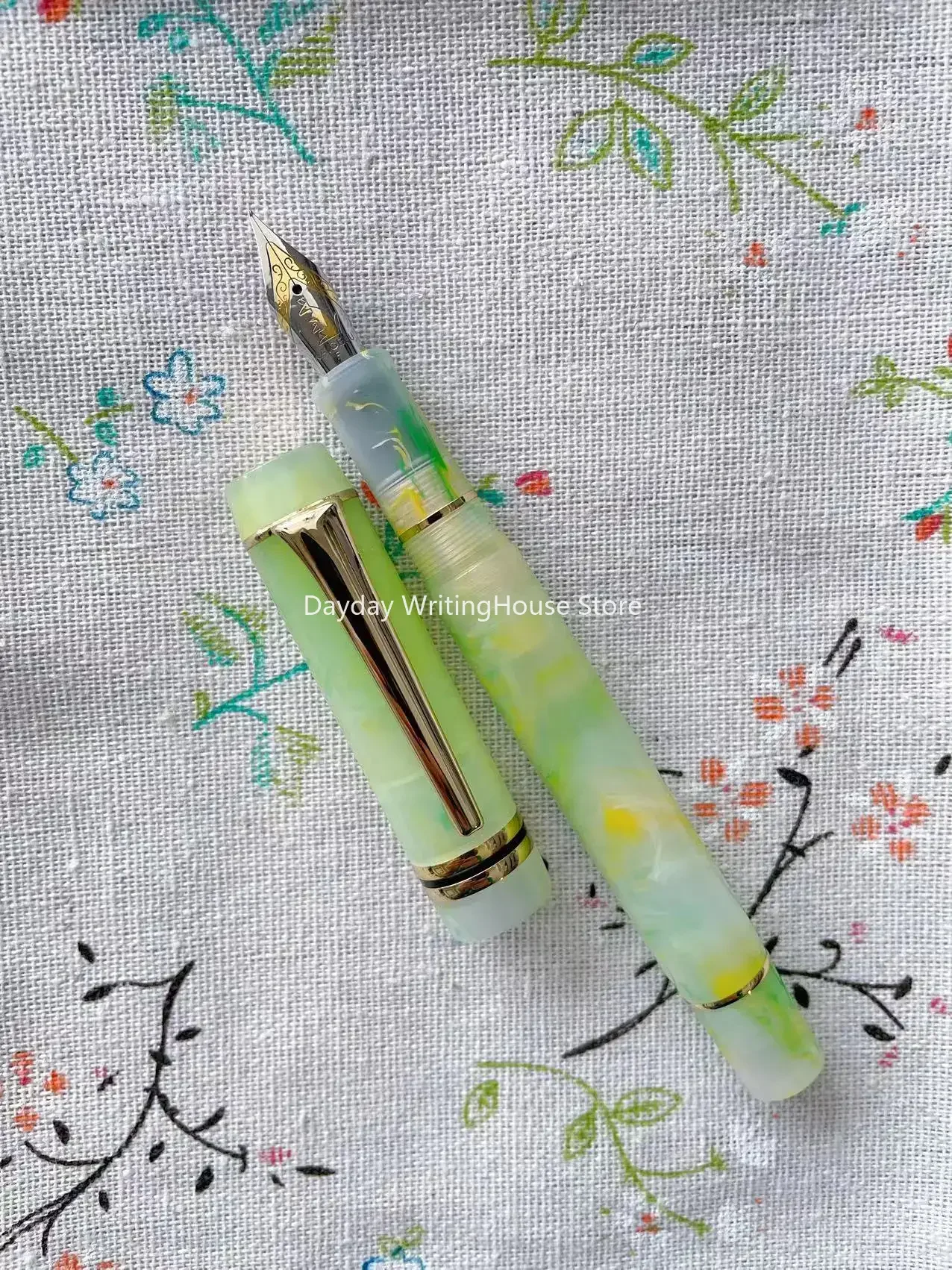 Nuevo Color de lujo Kaigelu 316 pluma estilográfica diseño de resina acrílica F/EF/M punta hecha a mano bolígrafos de tinta para escritura de oficina de negocios