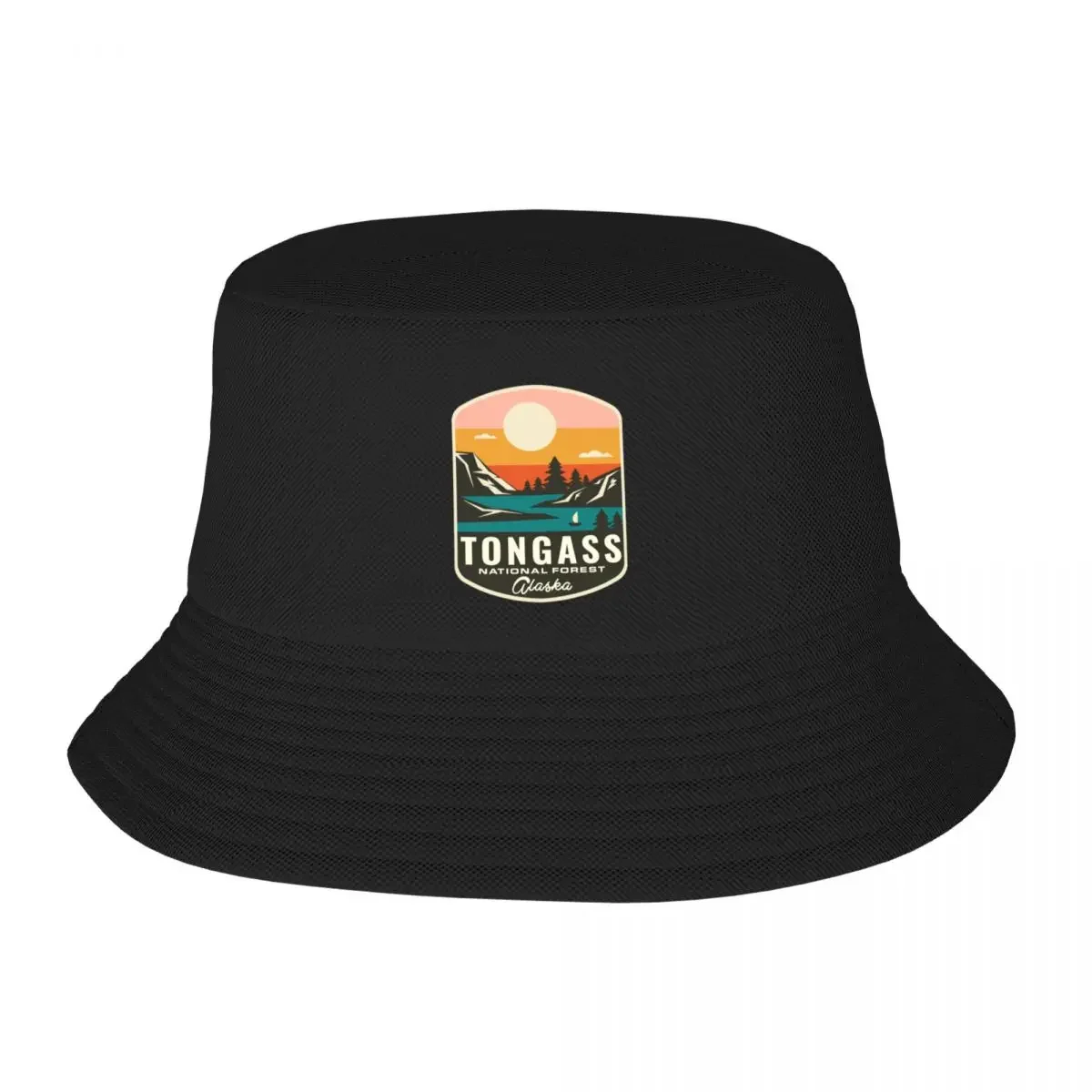 

tongass forest Alaska mountain hiking Bucket Hat Beach Anime Men's Baseball Women's