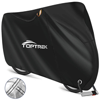 Toptrek Motorcycle Bike Rain Cover Waterproof Dustproof UV-Resistant Snowproof All Season Wings Protective Cover For Motorcycle