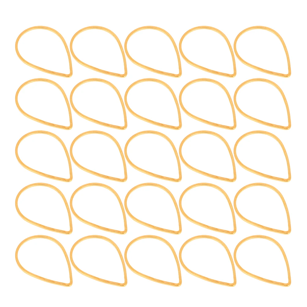 

30 Pcs Shaped Earrings Pendant Copper Charms for Bracelets Charms For Earring DIY Jewelry Making Crafts Bulk Supply