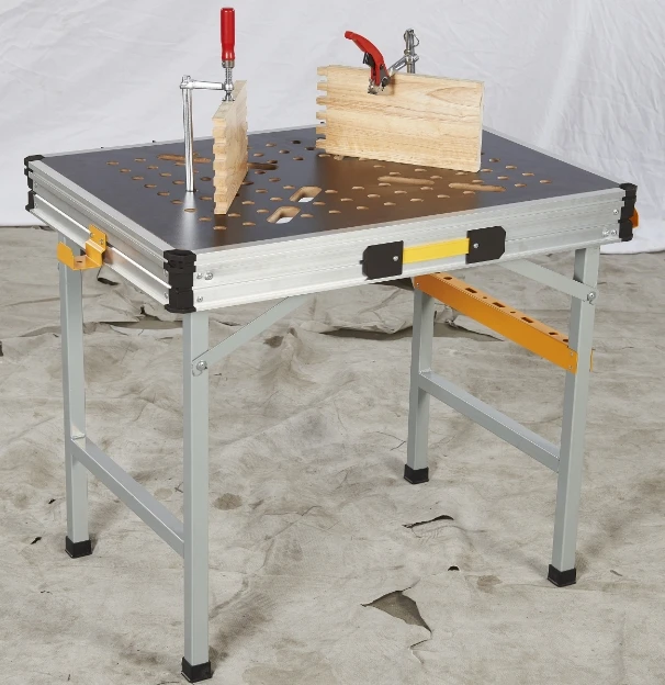 Foldable Disassemble Multi-functional Woodworking Workbench