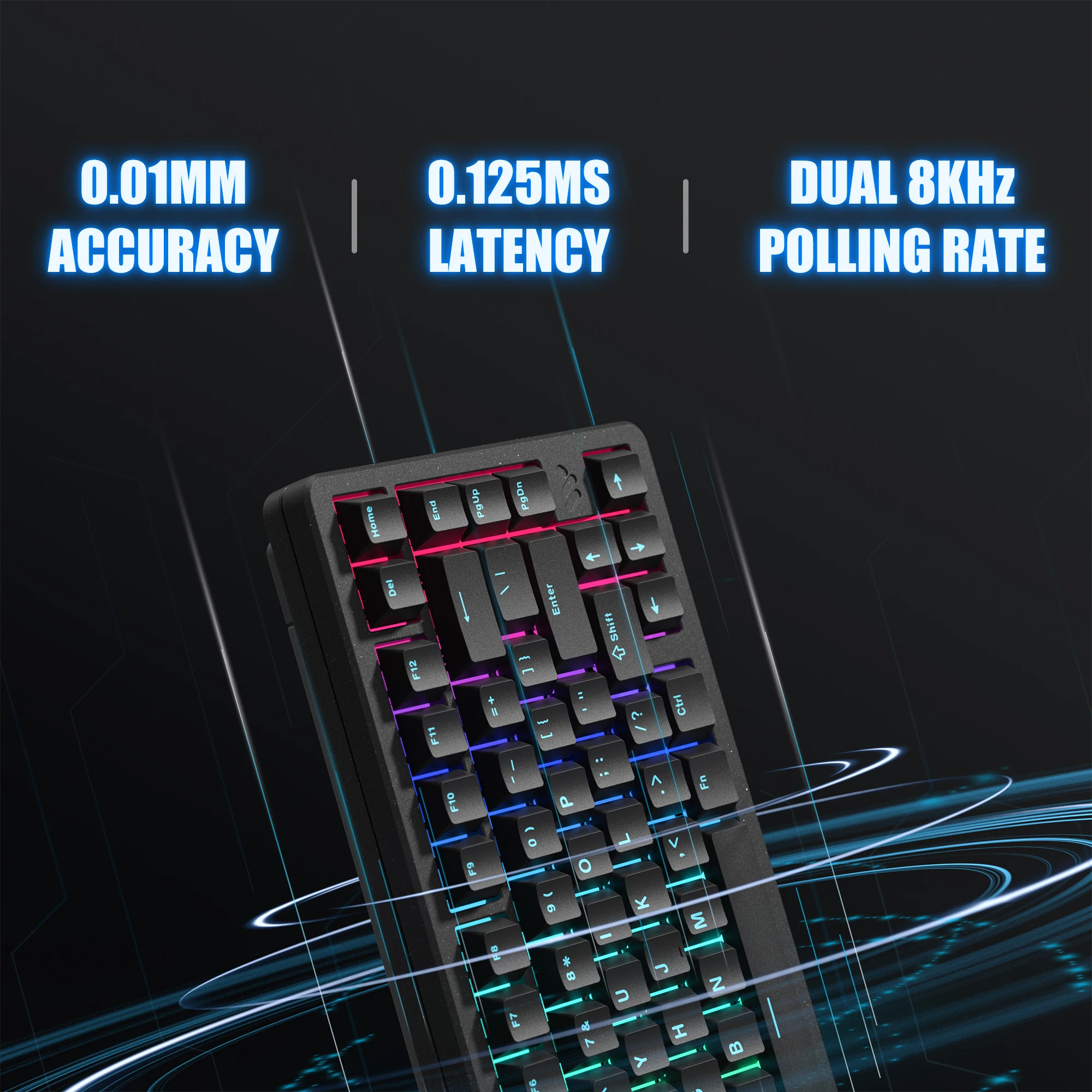 Womier SK75 TMR 75% ワイヤレス磁気キーボード ラピッドトリガー