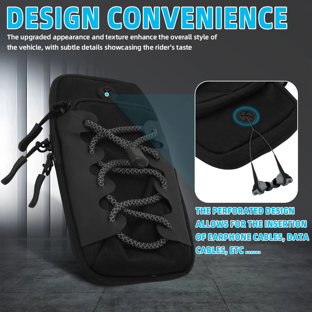 Motorcycle Front Frame Bag Storage Bag Battery Bag For SurRon Sur Ron Light Bee Lightbee X S Segway X160 X260 Electric Dirt Bike image 6