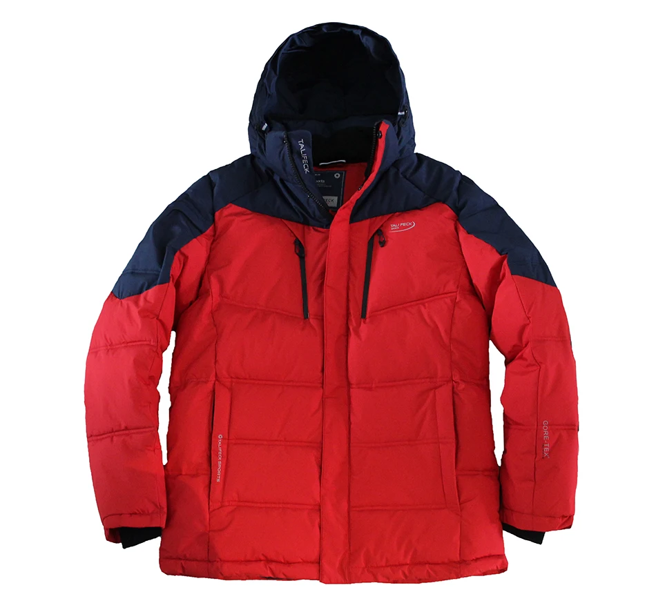 TALIFECK Men Winter Jacket High Quality Padded Jacket Quiltd Coat Patchwork Cotton Coat Parkas Homme European Size Men Clothes