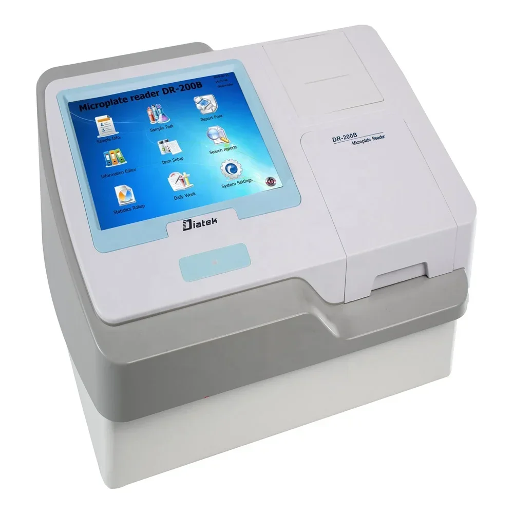 Clinical elisa lector de elisa microplate reader and washer price elisa analyzer machine